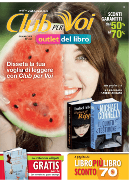 sconto 50% - Club degli Editori
