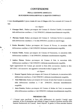 2015 convenzione GA - Comune di Molino dei Torti