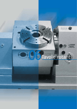 Tavole rotanti - Meccanica Scotti