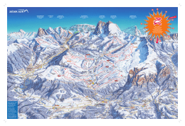 Mappa piste da sci dell`Alpe di Siusi