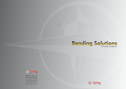 Bending Solutions