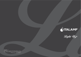 ITALAMP s.r.l. Via Fermi, 8 - 35010 Cadoneghe