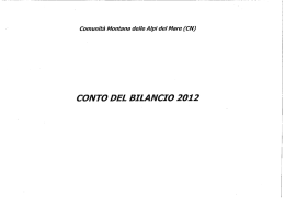 Scarica l`estratto in formato - Comunit&agrave; Montana delle Alpi del