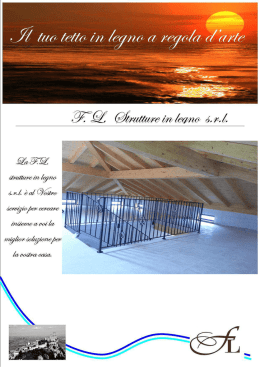 Scarica il catalogo - FL Strutture in legno