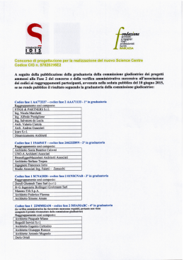 ondazione - Citt&agrave; della Scienza
