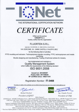 ISO9001_2008 - Fluorten S.r.l.