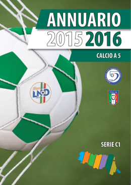ANNUARIO CALCIO-A-5 SERIE-C1 2015