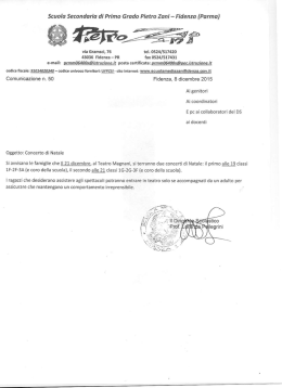 via Gramsci, 76 tel. 0524/517420 43036 Fidenza — PR fax