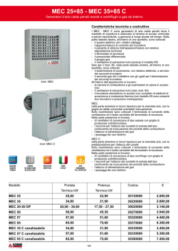 MEC 25&divide;85 - MEC 35&divide;85 C