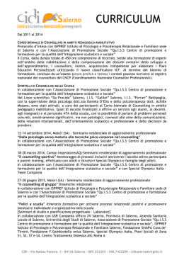 CURRICULUM