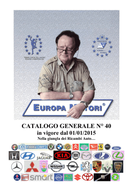 EMM Catalogo Generale 40-2015