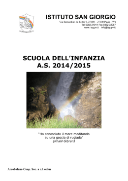 Scarica il POF Piano Offerta Formativa