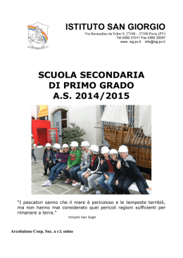 Scarica il POF Piano Offerta Formativa