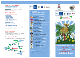 &ldquo;CITT&Agrave; DELLA NOCCIOLA&rdquo; Castellero d`Asti