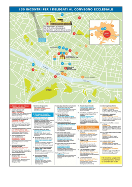 Mappa 30 incontri