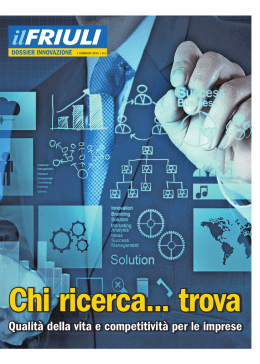 Scarica il dossier Innovazione