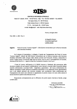 informazioni - Ingegneria Chimica
