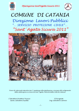 Il Piano Operativo di Protezione Civile