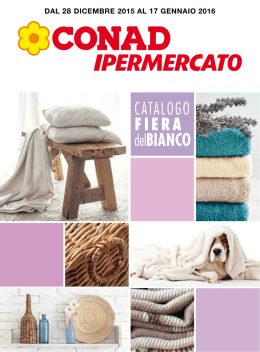 DAL 28 Dicembre 2015 AL 17 gennAio 2016