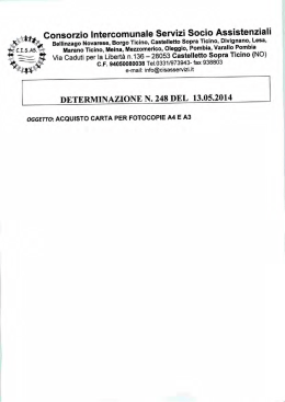 Consorzio Intercomunale Servizi Socio Assistenziali