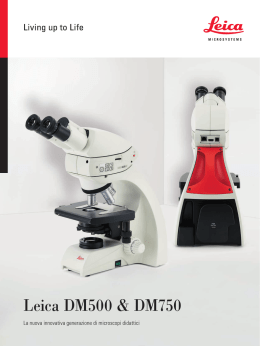 Leica DM500 & DM750 - Leica Microsystems