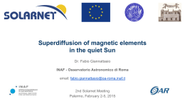 Superdiffusion of magnetic elements in the quiet Sun