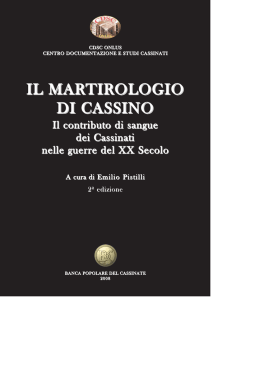 Il Martirologio di Cassino, 2ª edizione aggiornata