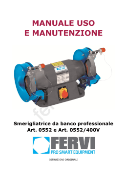 manuale utente 0552