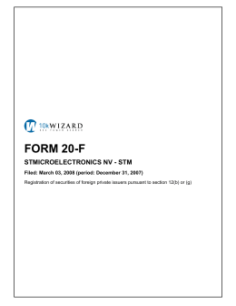 FORM 20-F - Corporate-ir