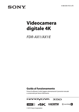 Videocamera digitale 4K