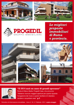 &ldquo;Il 2014 sar&agrave; un anno di grandi speranze&rdquo;