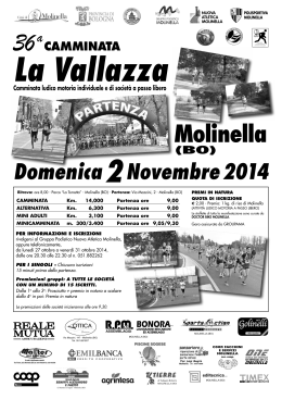 La Vallazza - Nuova Atletica Molinella