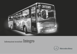 Informazioni tecniched Integro - Mercedes-Benz