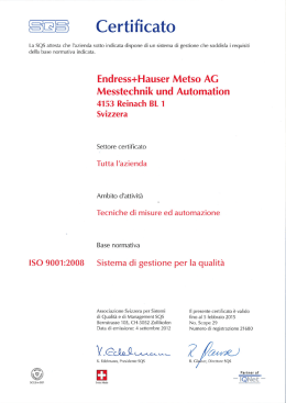 ÉÉ Certificato