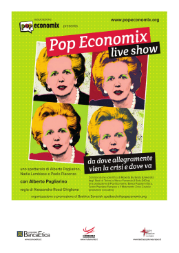 Pop Economix Live Show
