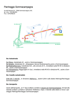 Parcheggio Sommacampagna - Cimo Service Consulting
