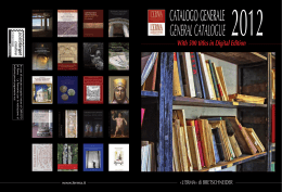Catalogo 2012.vp - L`Erma di Bretschneider