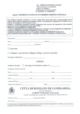 24058 Romano di Lombardia (BG) - Comune di Romano di Lombardia
