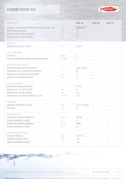 PORTATA TERMICA NOMINALE N 18