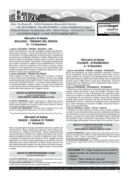 Sede: Via Roma 69 - 52028 Terranuova