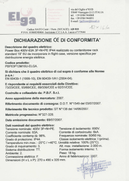 Quadro 12x3kw sp,63t