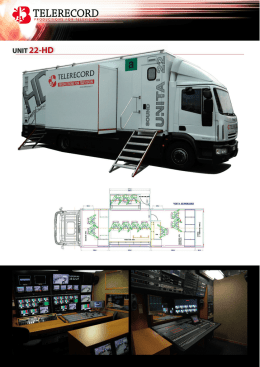 Page 1 TELERECORD PRODUCTIONS FOR TELE\&laquo;Ir UNIT 22 HD
