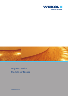 WAKOL Z 630 Livellante