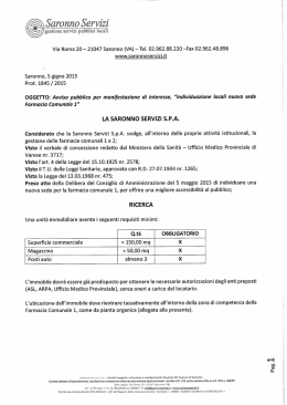 manifestazione interesse