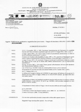 Viale 25 Aprile- 70056 Molfetta (BA) - C.F. 80023190723