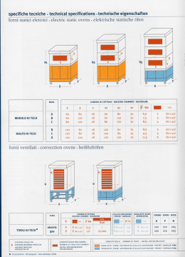 specifiche tecniche - technical specifications &sbquo;technische