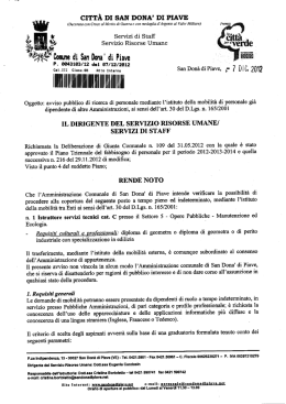 " Comune di San Dona` di Piave " `