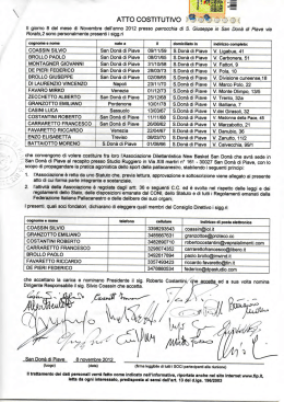 Qui - New Basket San Don&agrave;