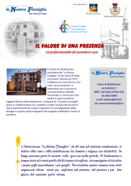 Locandina eventi San Don&agrave;