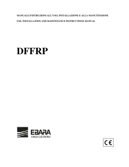 DFFRP - EBARA Pumps Europe SpA